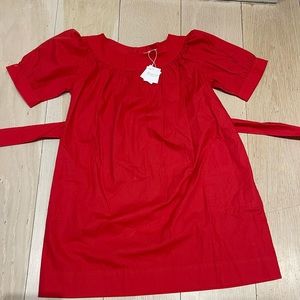 Bonpoint Res Short Sleeve Dress with Detachable belt